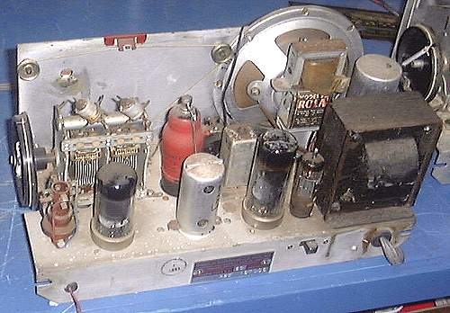 Chassis of Early Cygnet Radio