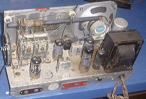 Chassis of Later Cygnet Radio