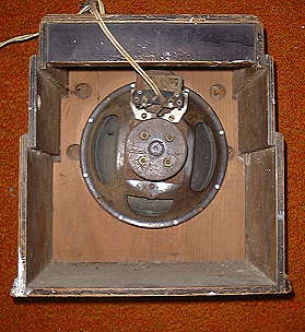 Rear of extension speaker