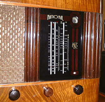 Dial of National radio.