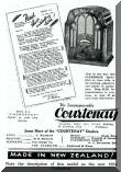 Courtenay radio advertisement from 1934.  Click for full size image.